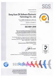 ISO9001:2008 Certificate