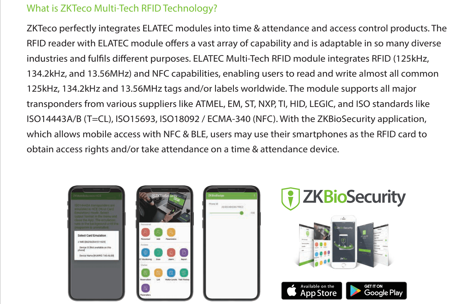 Mobile Access Control Solution